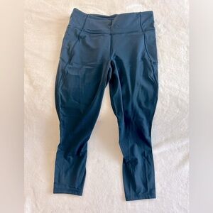 lululemon Navy Blue Athletic Leggings